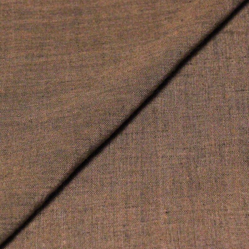 Étoffe 100% lin - Marron