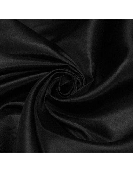 Pongé 100% soie - Noir