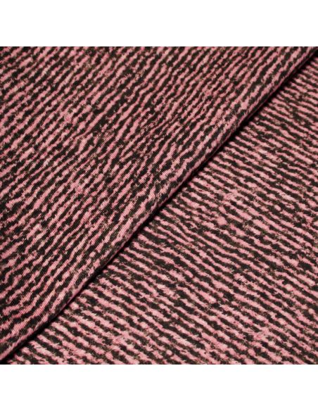 Gabardine 100% coton - Diagonale rose