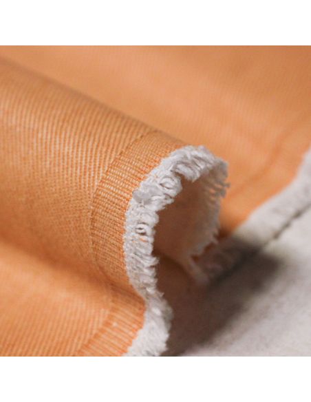 Gabardine 100% coton - Orange
