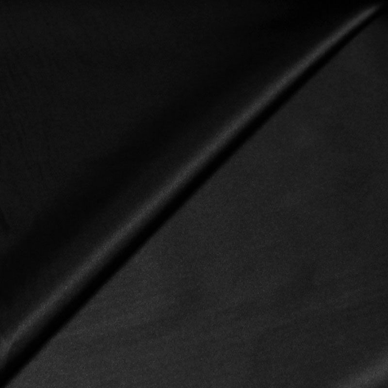 Satin pour lingerie - Noir