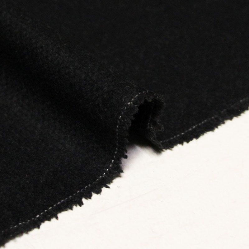 Natté de laine - Anthracite (Coupon de 1.50 mètres)