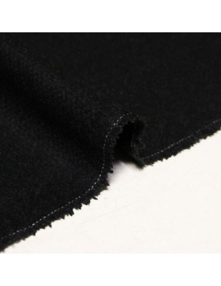 Natté de laine - Anthracite (Coupon de 1.50 mètres)