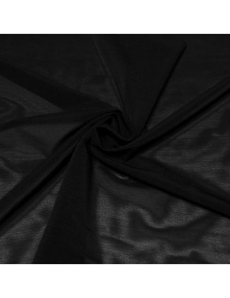Résille à bord franc pour lingerie - Noir
