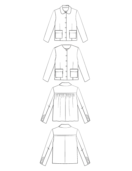 Patron Maison Fauve – Paletot Calypso
