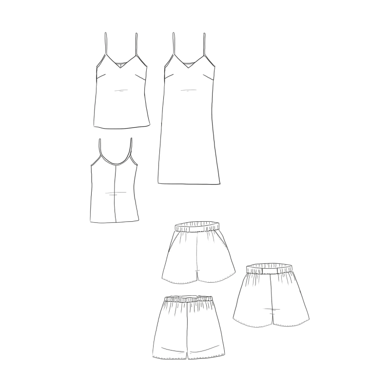 Patron Maison Fauve – Pyjama Blush Songe