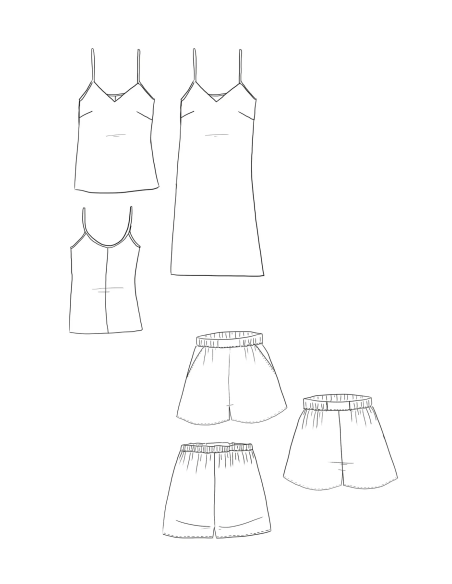 Patron Maison Fauve – Pyjama Blush Songe