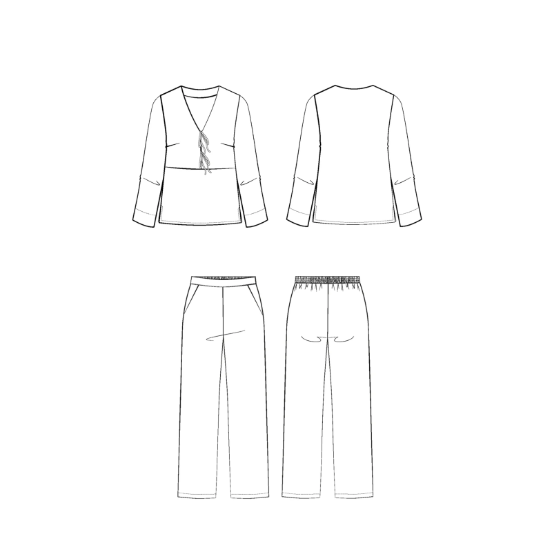 Patron Maison Fauve – Pyjama Soupir