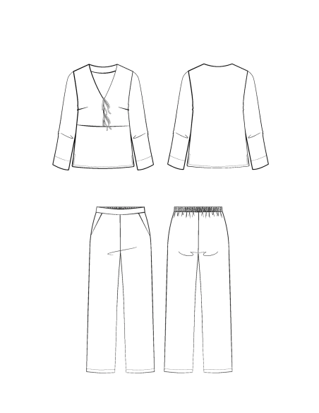 Patron Maison Fauve – Pyjama Soupir