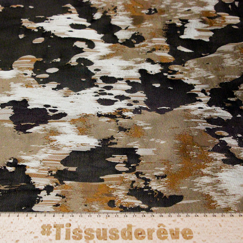 Jacquard - Mirage marron