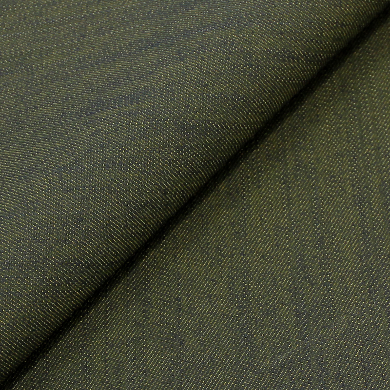 Jean's coton & élasthanne - Kaki