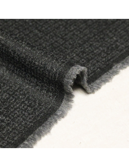 Tissu tailleur - Abstrait gris