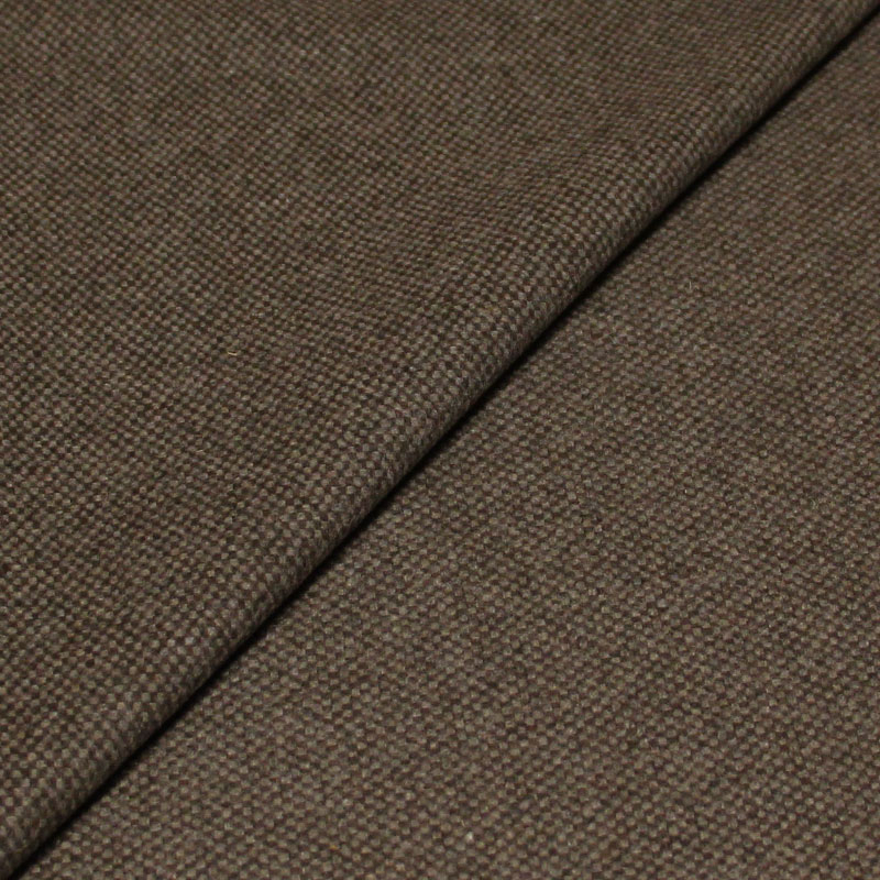 Tweed de laine - Marron (Coupon de 1.60 mètres)