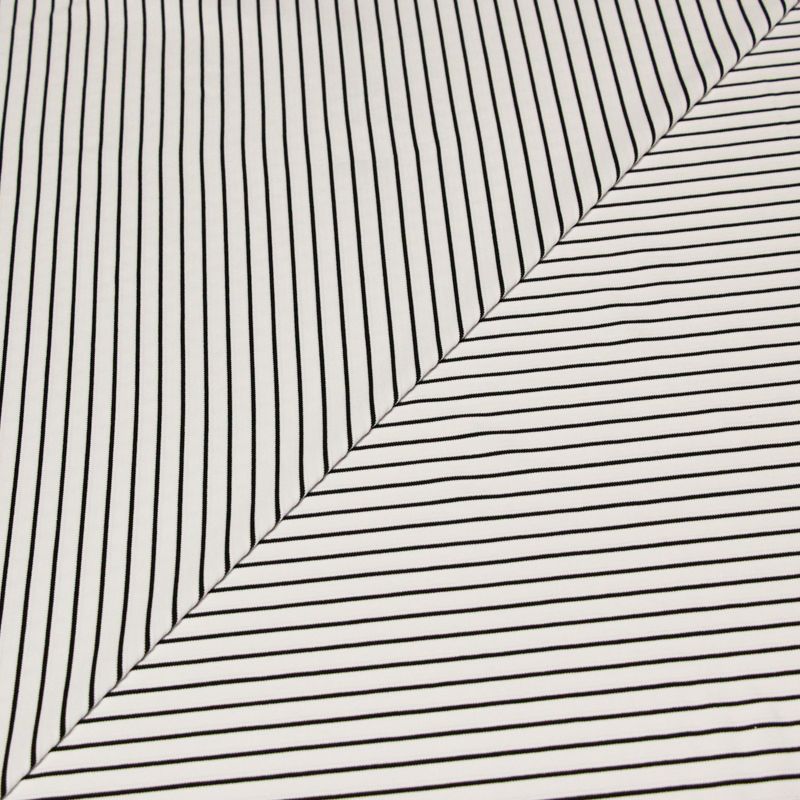 Jersey jacquard - Rayures