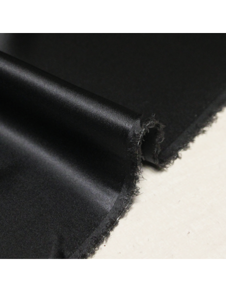 Satin de soie - Gris foncé