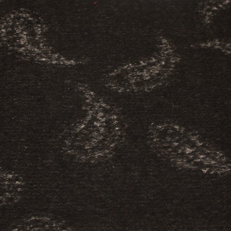 Tissu jacquard de laine - Cachemire fond brun