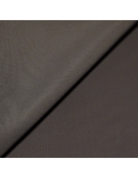 Néoprène contrecollé sur toile 100% laine - Gris & noir (Coupon de 3.20 mètres)