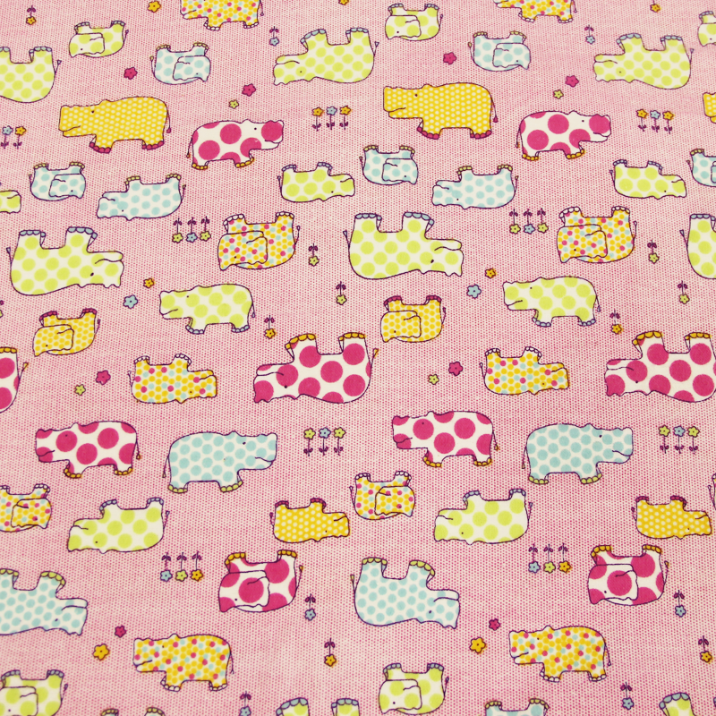 Pilou-Pilou (finette) Rhino - Rose