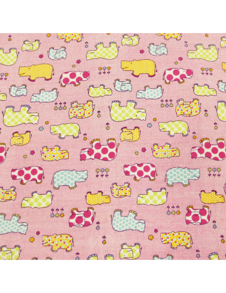 Pilou-Pilou (finette) Rhino - Rose