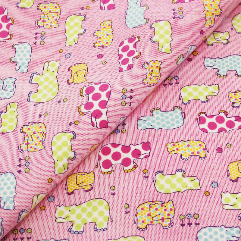 Pilou-Pilou (finette) Rhino - Rose