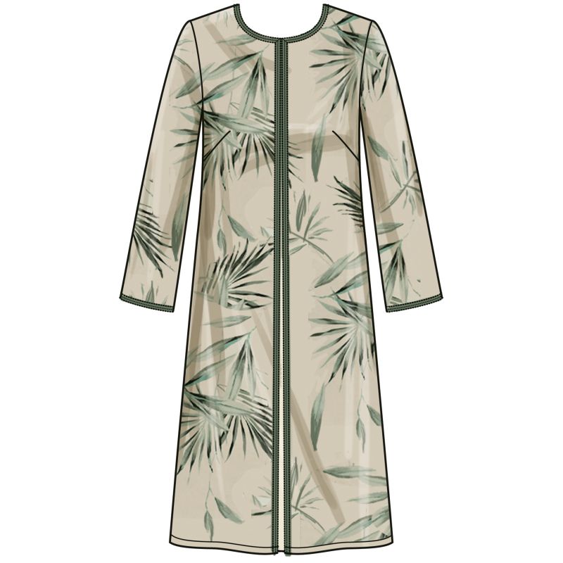 Patron New Look 6785 - Robe, Manteau, Veste et Sac