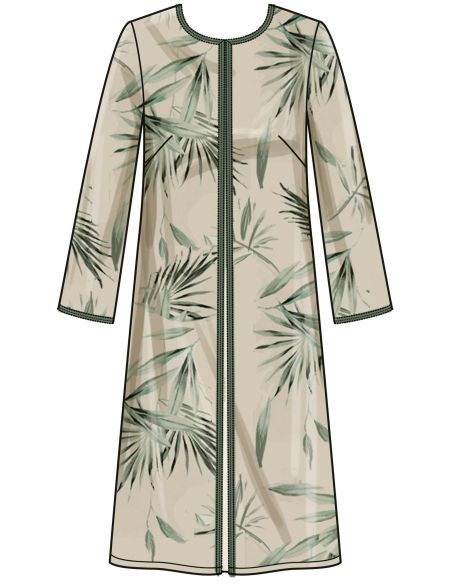 Patron New Look 6785 - Robe, Manteau, Veste et Sac