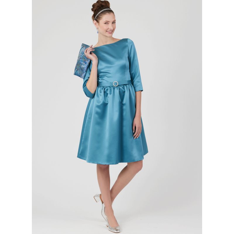 Patron New Look 6786 - Robe avec ceinture et pochette