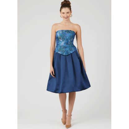 Patron New Look 6787 - Corset, pantalon et jupe 2