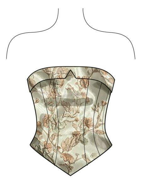 Patron New Look 6787 - Corset, pantalon et jupe