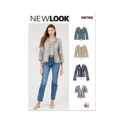 Patron New Look 6789 - Robe, tunique, haut, pantalon et jupe