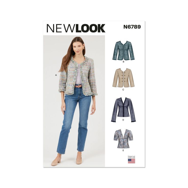 Patron New Look 6789 - Robe, tunique, haut, pantalon et jupe