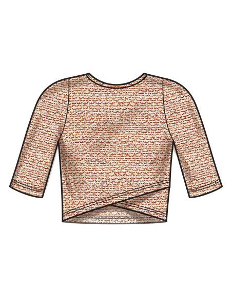 Patron New Look 6791 - Hauts en maille pour femme