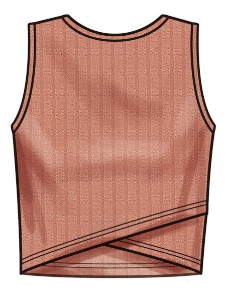 Patron New Look 6791 - Hauts en maille pour femme