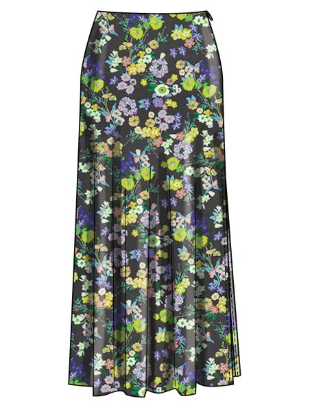 Patron New Look 6793 - Jupe en deux longueurs