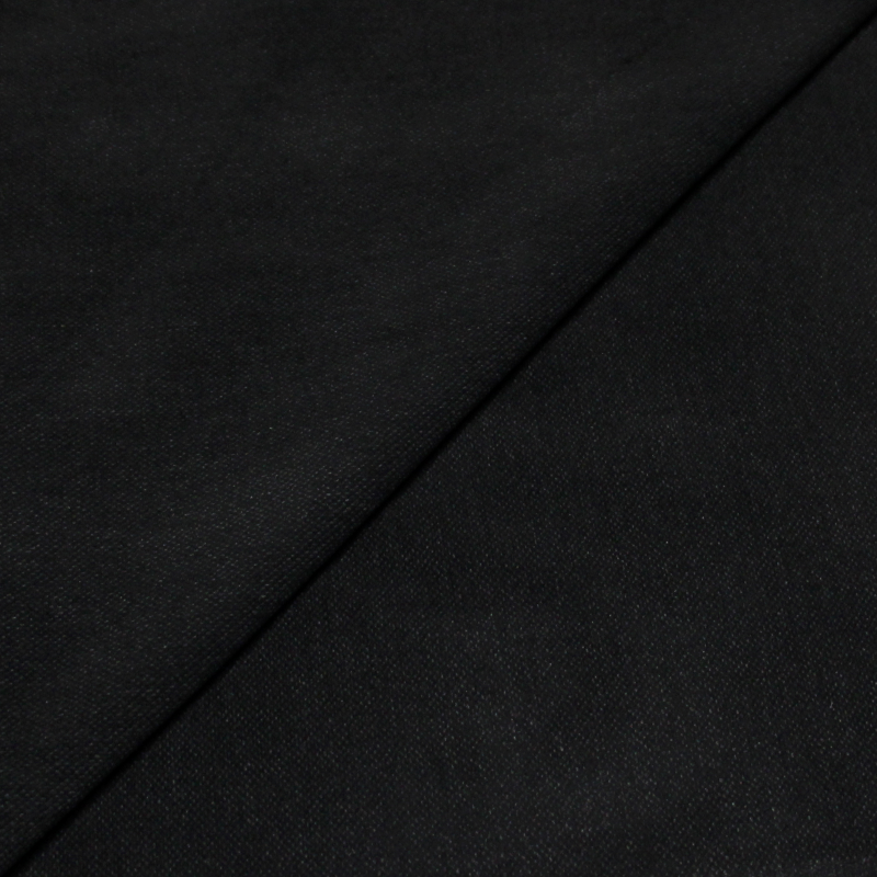 Pilor 100% coton - Caviar gris fond anthracite