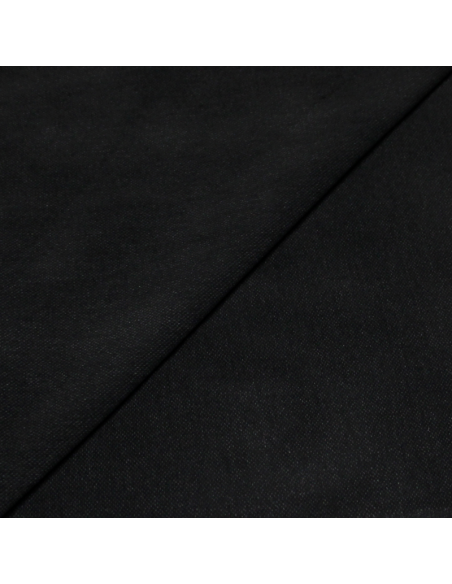 Pilor 100% coton - Caviar gris fond anthracite