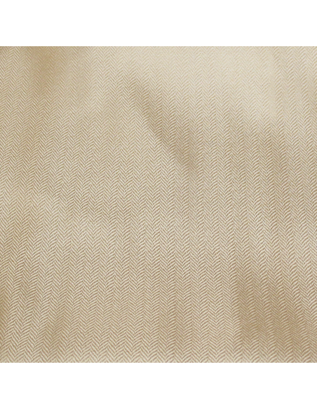 Mikado 100% soie - Chevron beige
