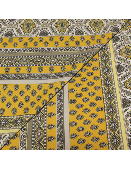 Cretonne provençale 100% coton - Soleil d'Oc