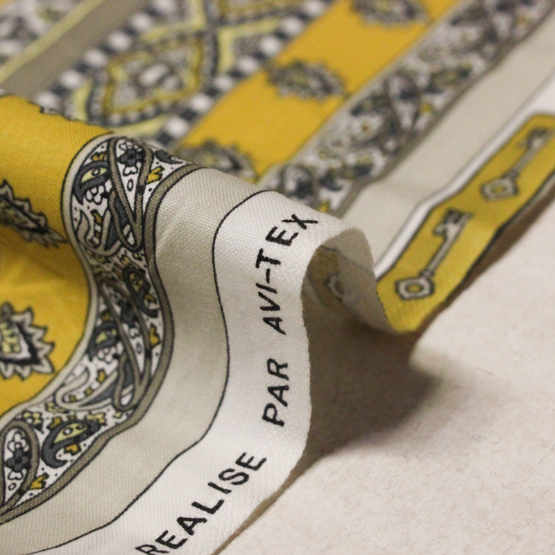 Cretonne provençale 100% coton - Soleil d'Oc