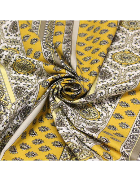 Cretonne provençale 100% coton - Soleil d'Oc