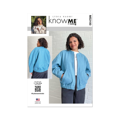 Patron KnowMe 2100.Y5 - Veste Bomber Oversize