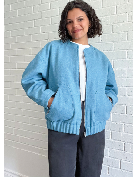 Patron KnowMe 2100.Y5 - Veste Bomber Oversize