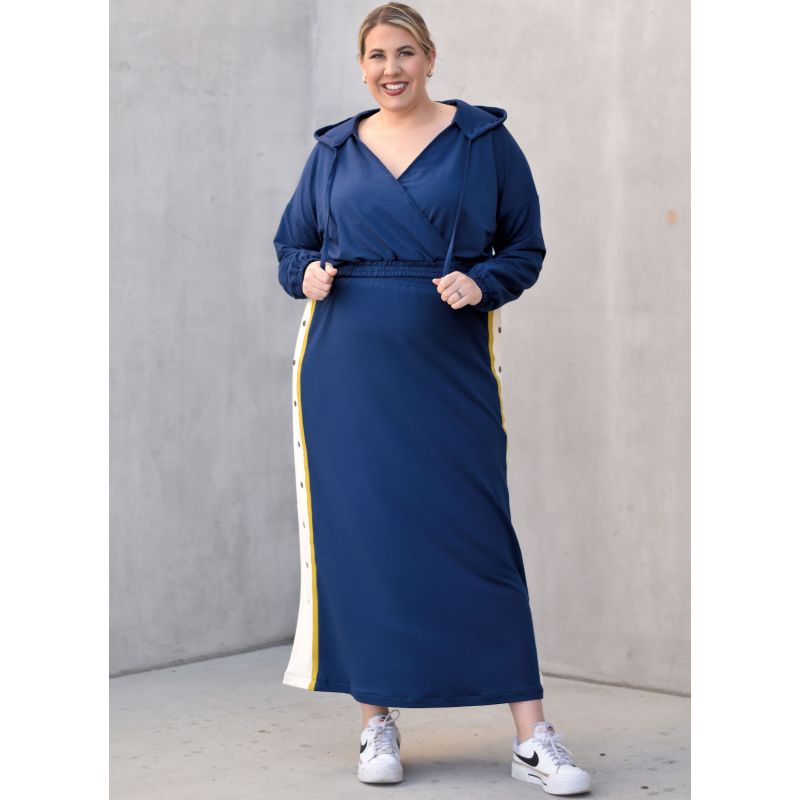 Patron KnowMe 2101.K5 - Haut et Jupe en Maille par Alisha Grace