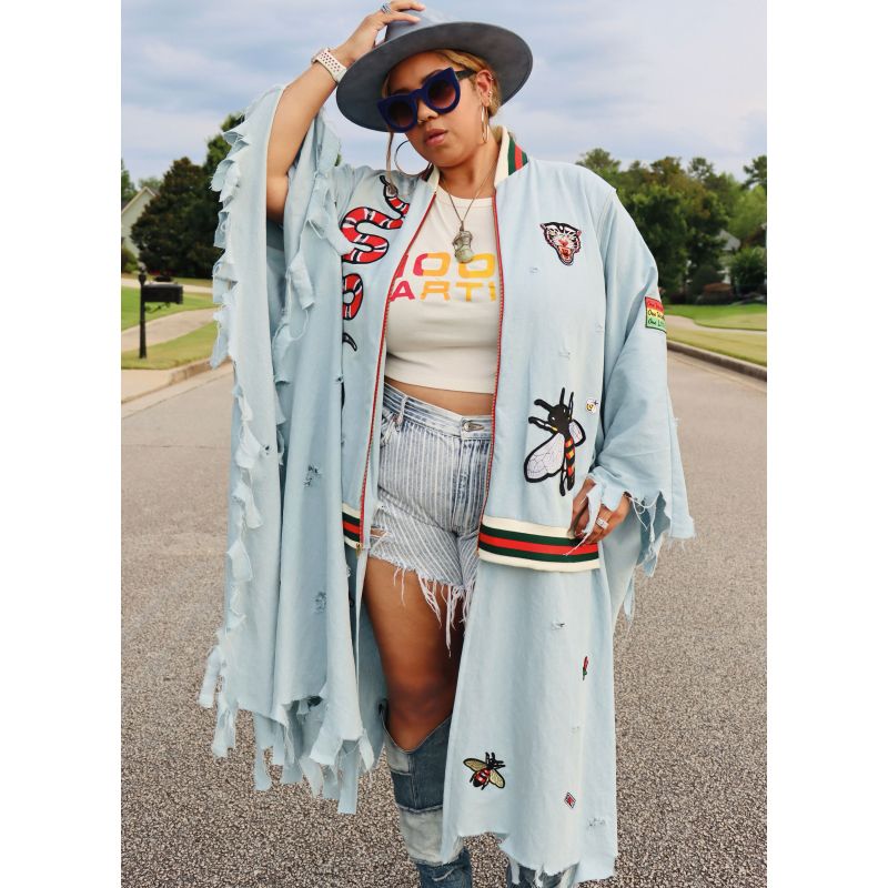 Patron KnowMe 2102.A - Cape Bomber par The Corny Rainbow