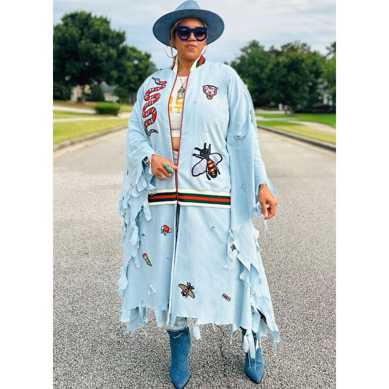 Patron KnowMe 2102.A - Cape Bomber par The Corny Rainbow