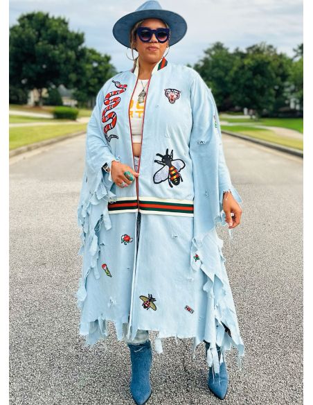 Patron KnowMe 2102.A - Cape Bomber par The Corny Rainbow