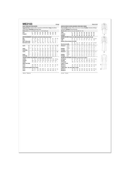 Patron KnowMe 2103.K5 - Manteau doublé en deux longueurs par Beaute' J'Adore