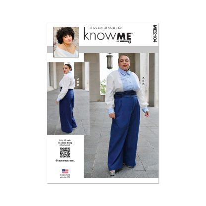 Patron KnowMe 2104.K5 - Chemise, Pantalon et Ceinture par Raven Maureen