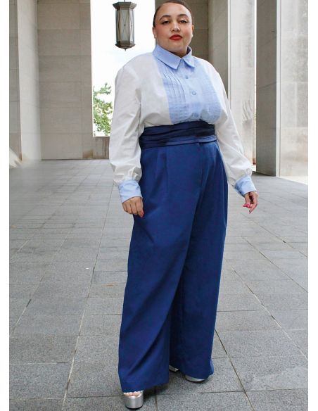 Patron KnowMe 2104.K5 - Chemise, Pantalon et Ceinture par Raven Maureen