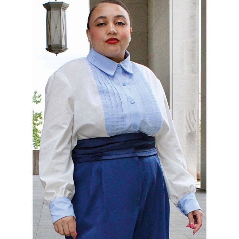 Patron KnowMe 2104.K5 - Chemise, Pantalon et Ceinture par Raven Maureen